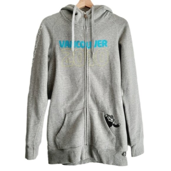 PARK LIFE Aritzia 2010 Vancouver Olympics Sweatshirt Hoodie Zip-up Jacket Sz M - Picture 1 of 16